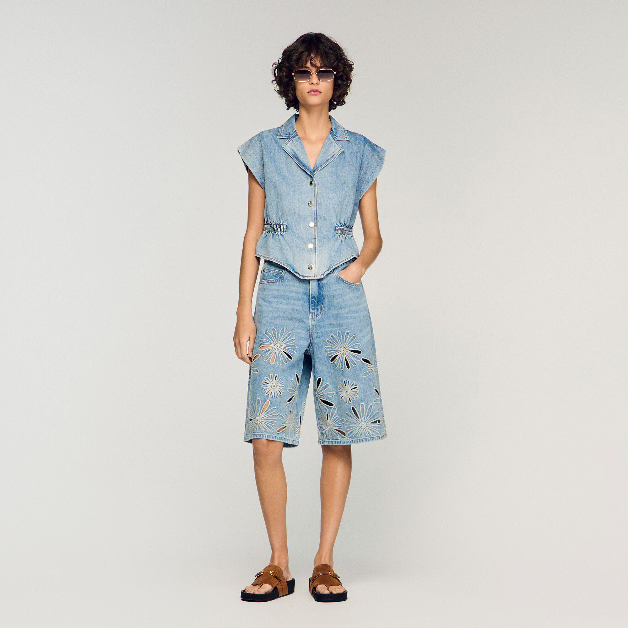 Top en denim