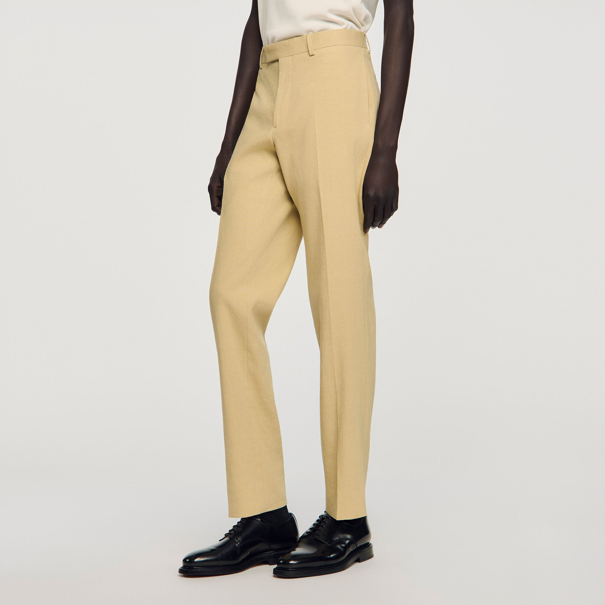 Pantalons de costume en laine