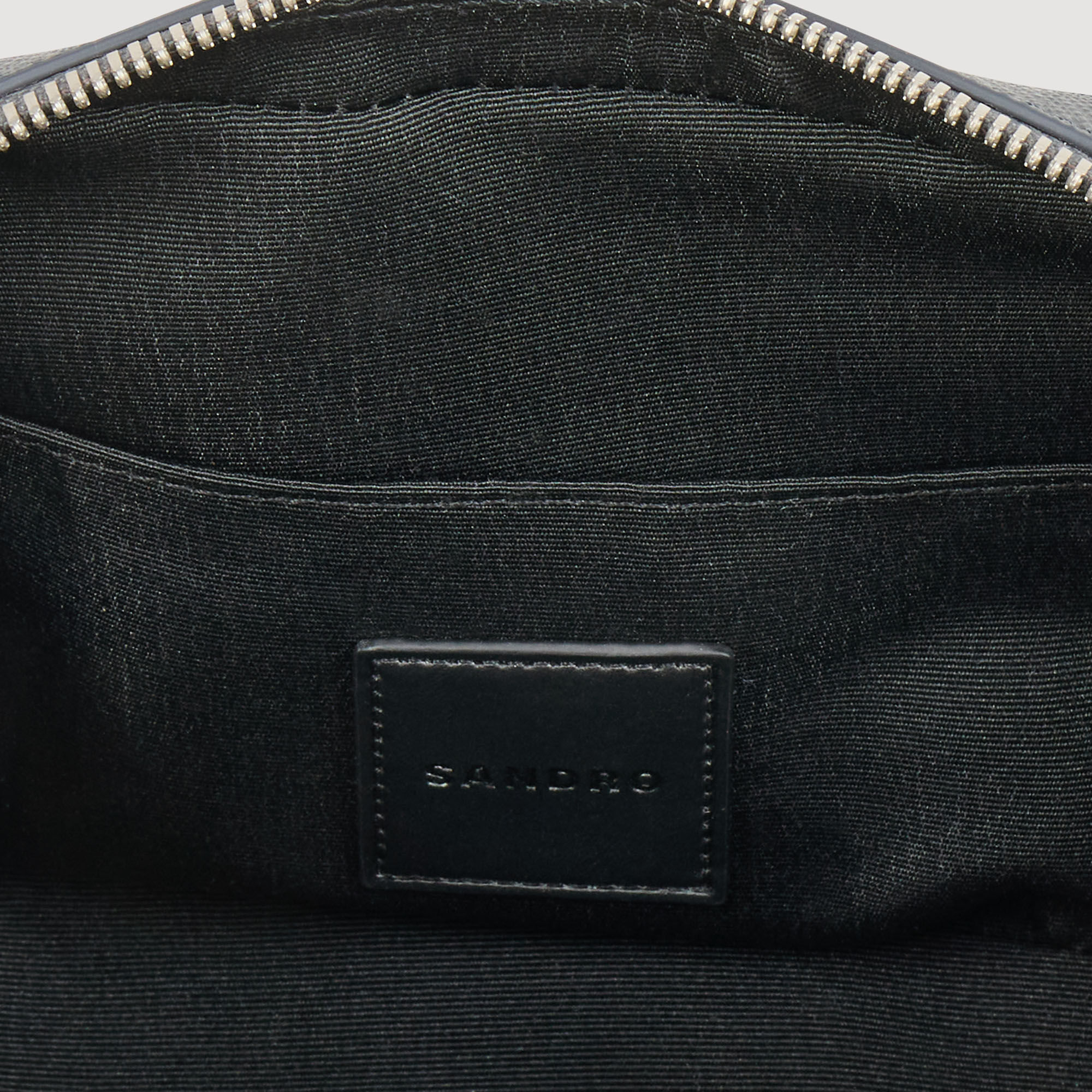 Petite pochette en cuir reconstitué