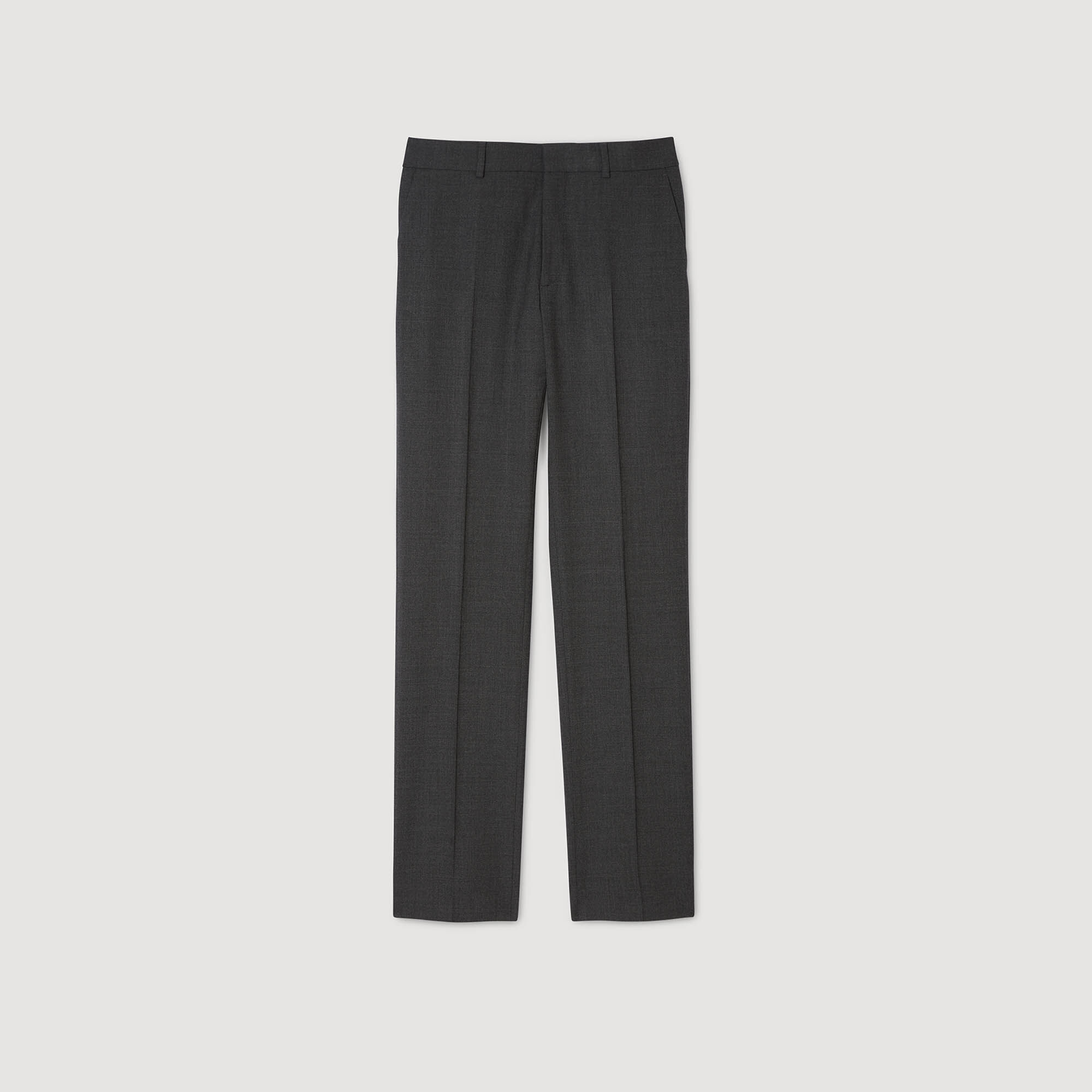 Pantalon de costume en laine vierge