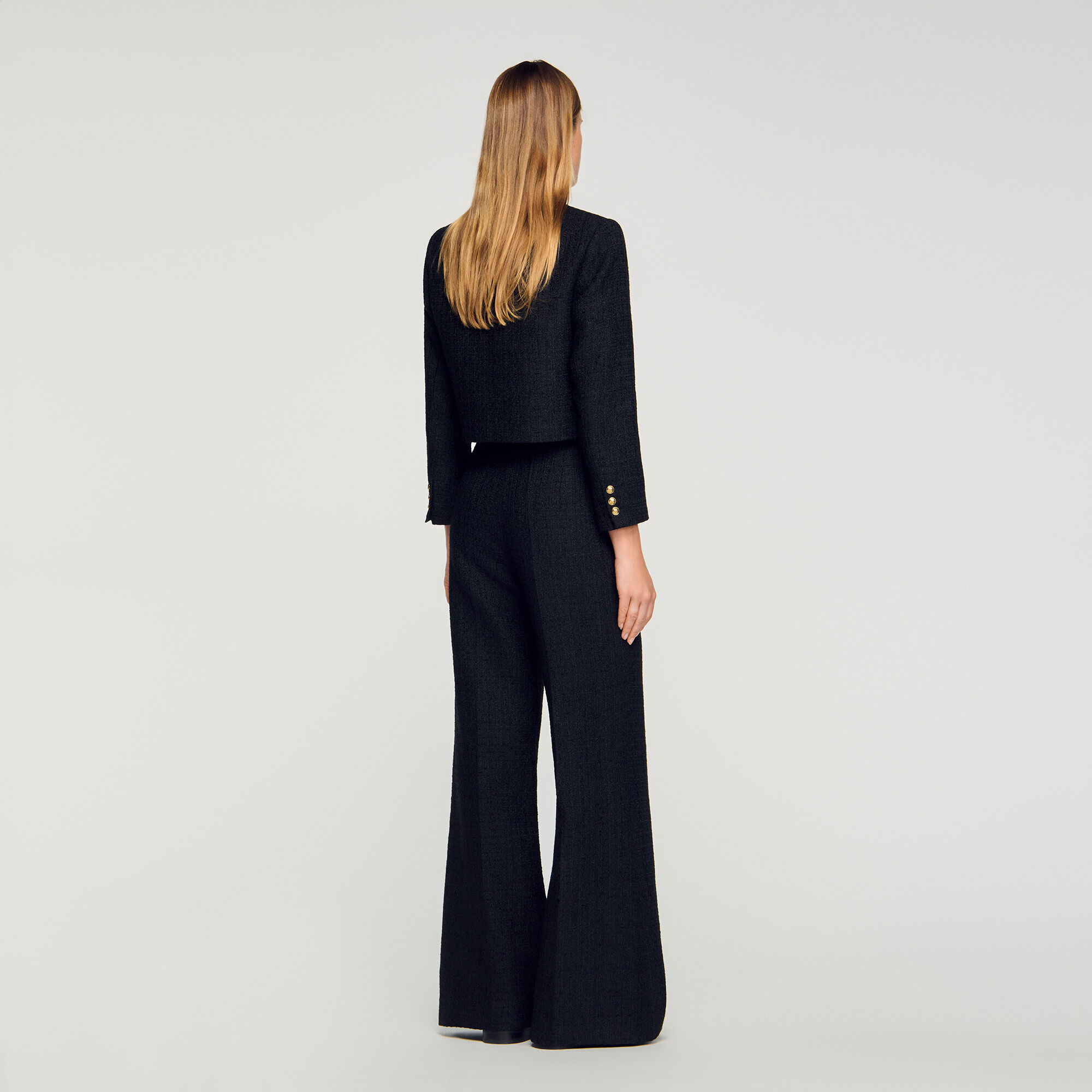 Pantalon de costume en tweed