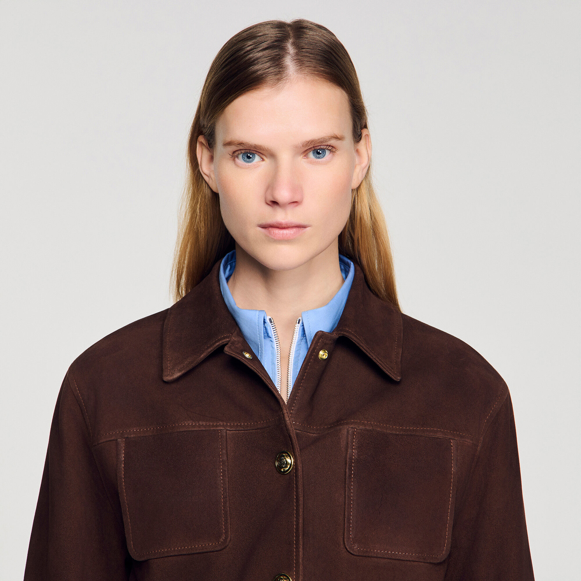 Veste en daim