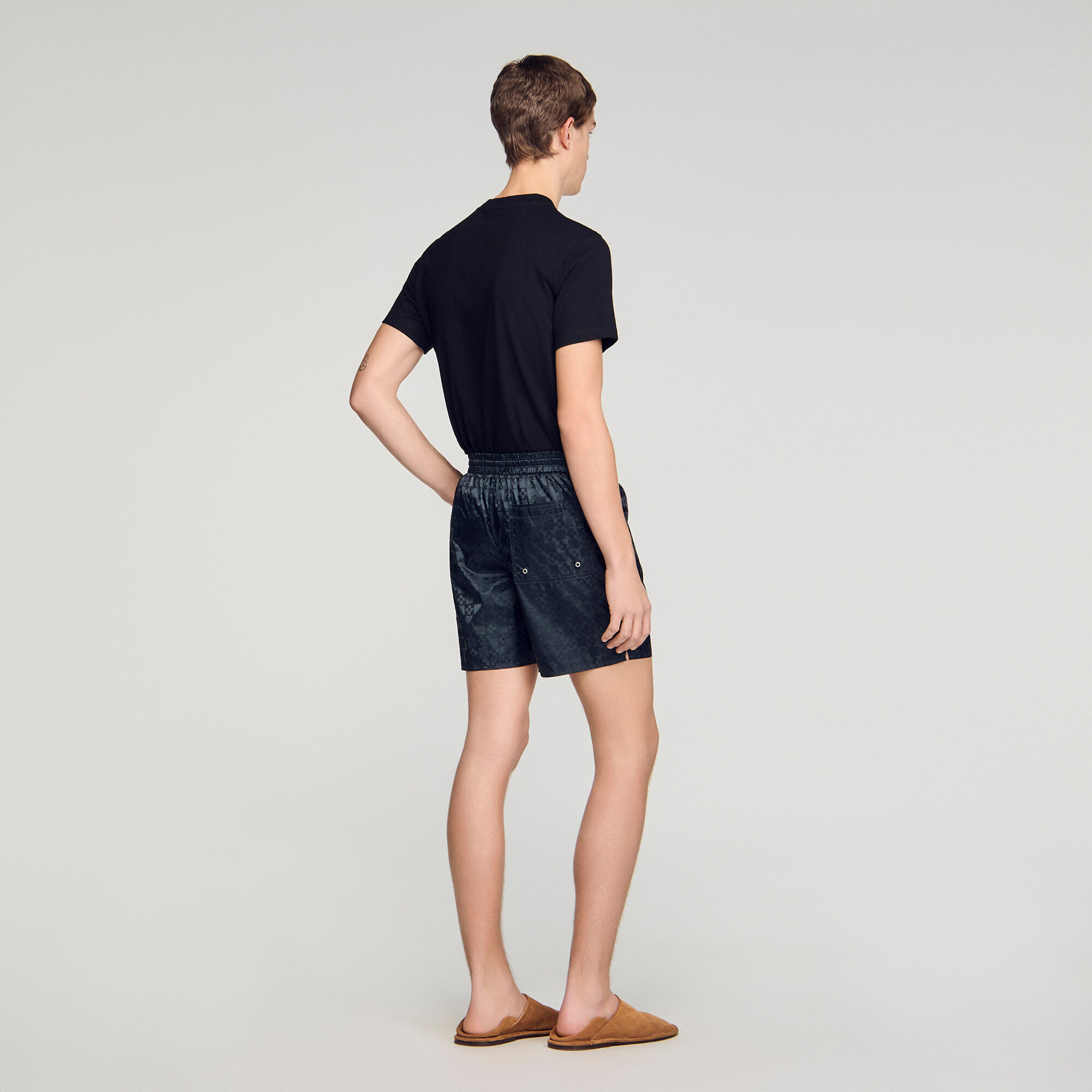Short de bain en forme de croix carrée