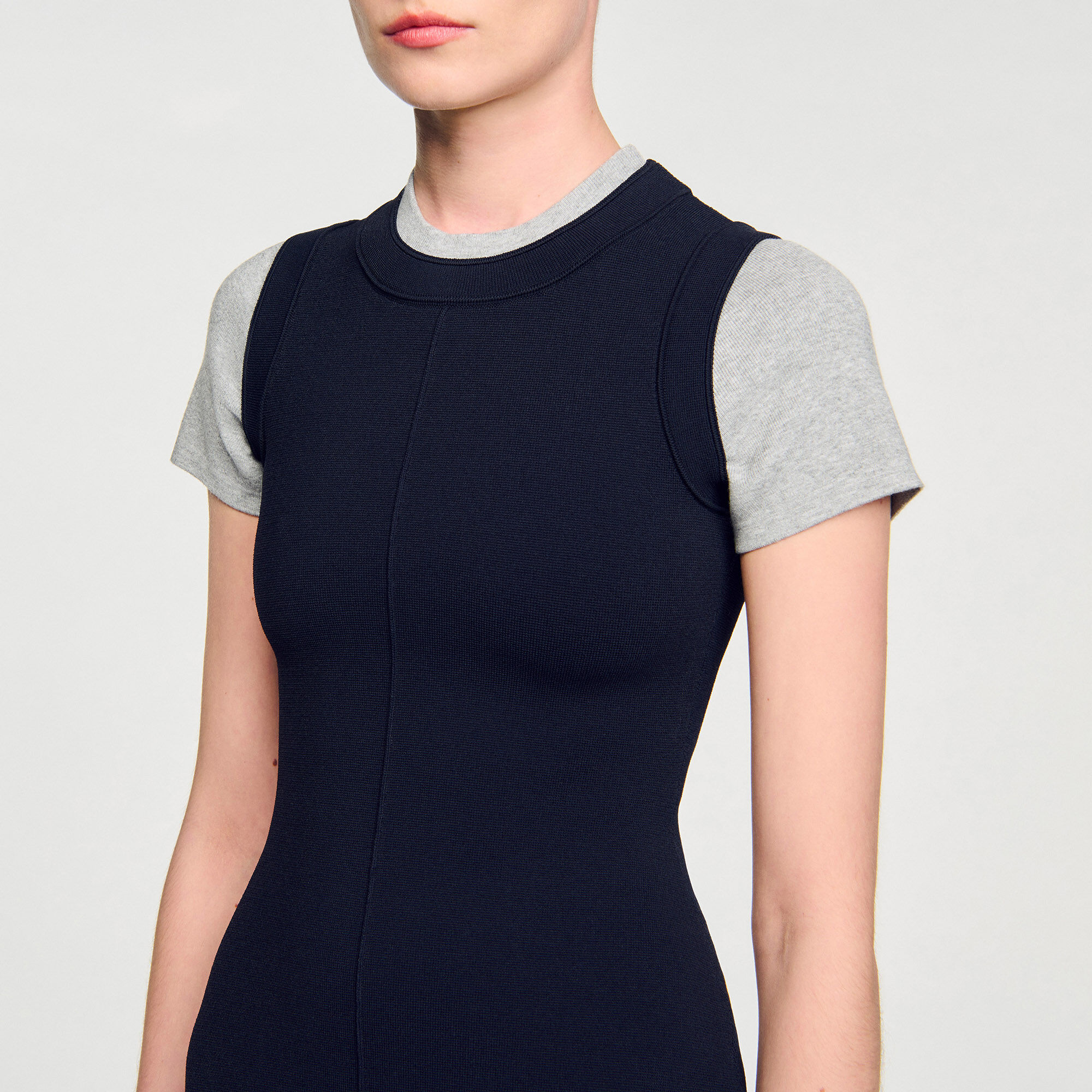 Robe mince 2-en-1