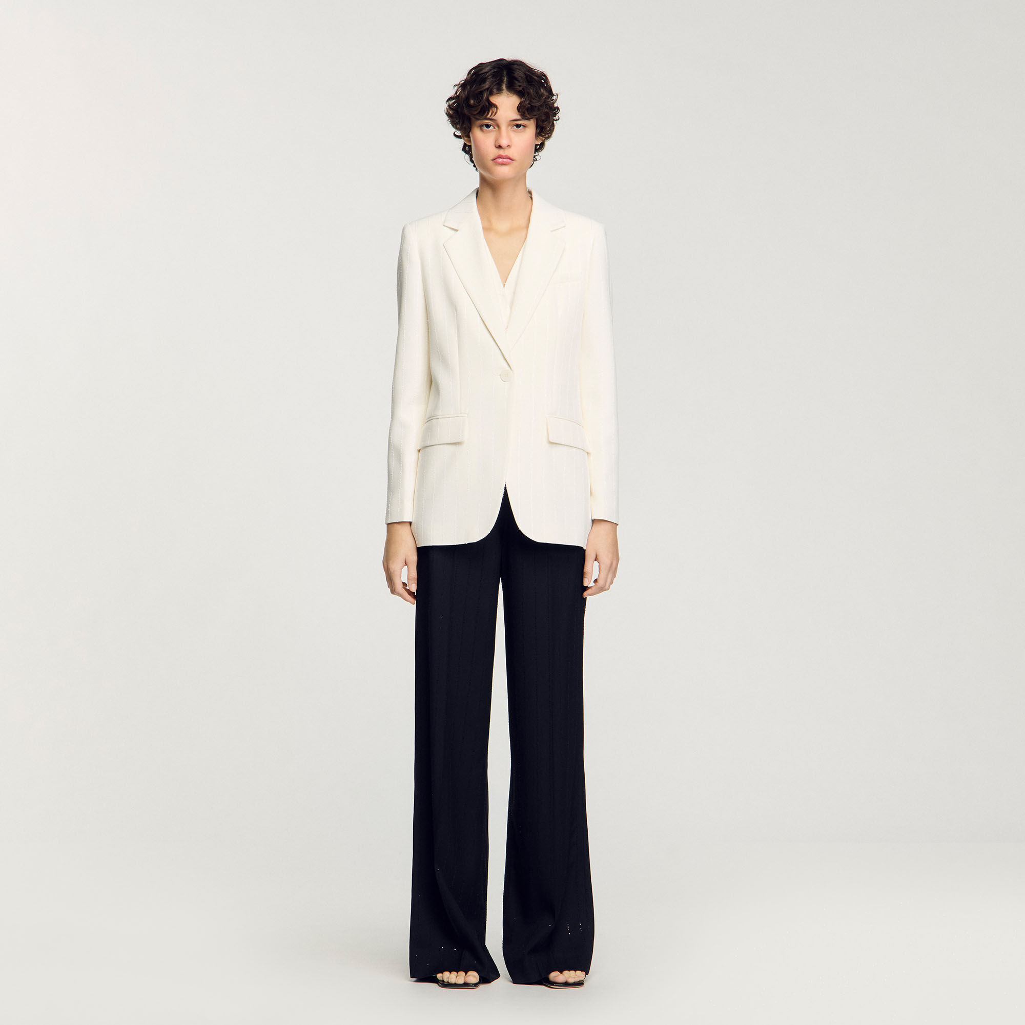 Veste de costume à paillettes