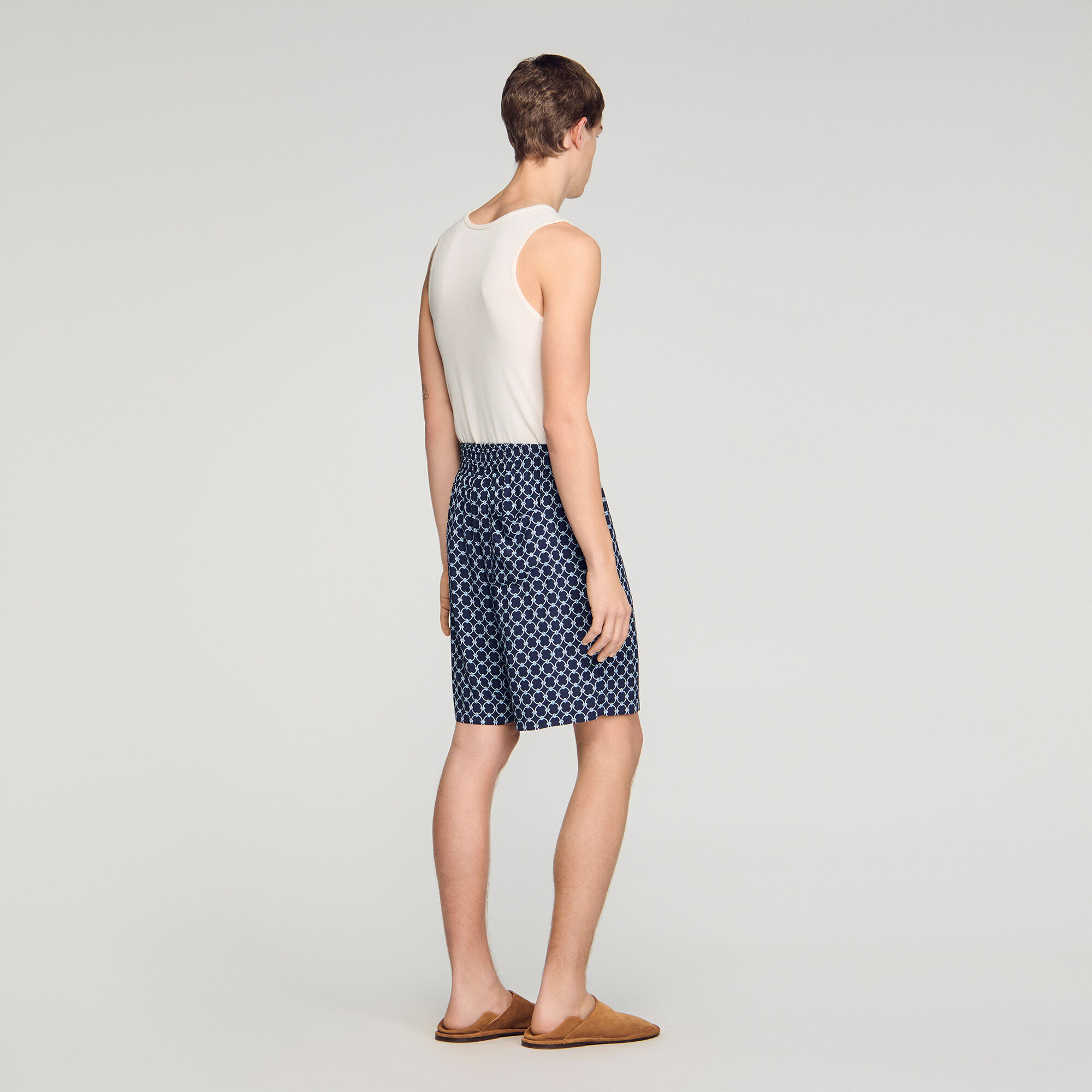 Shorts fluides imprimés Link
