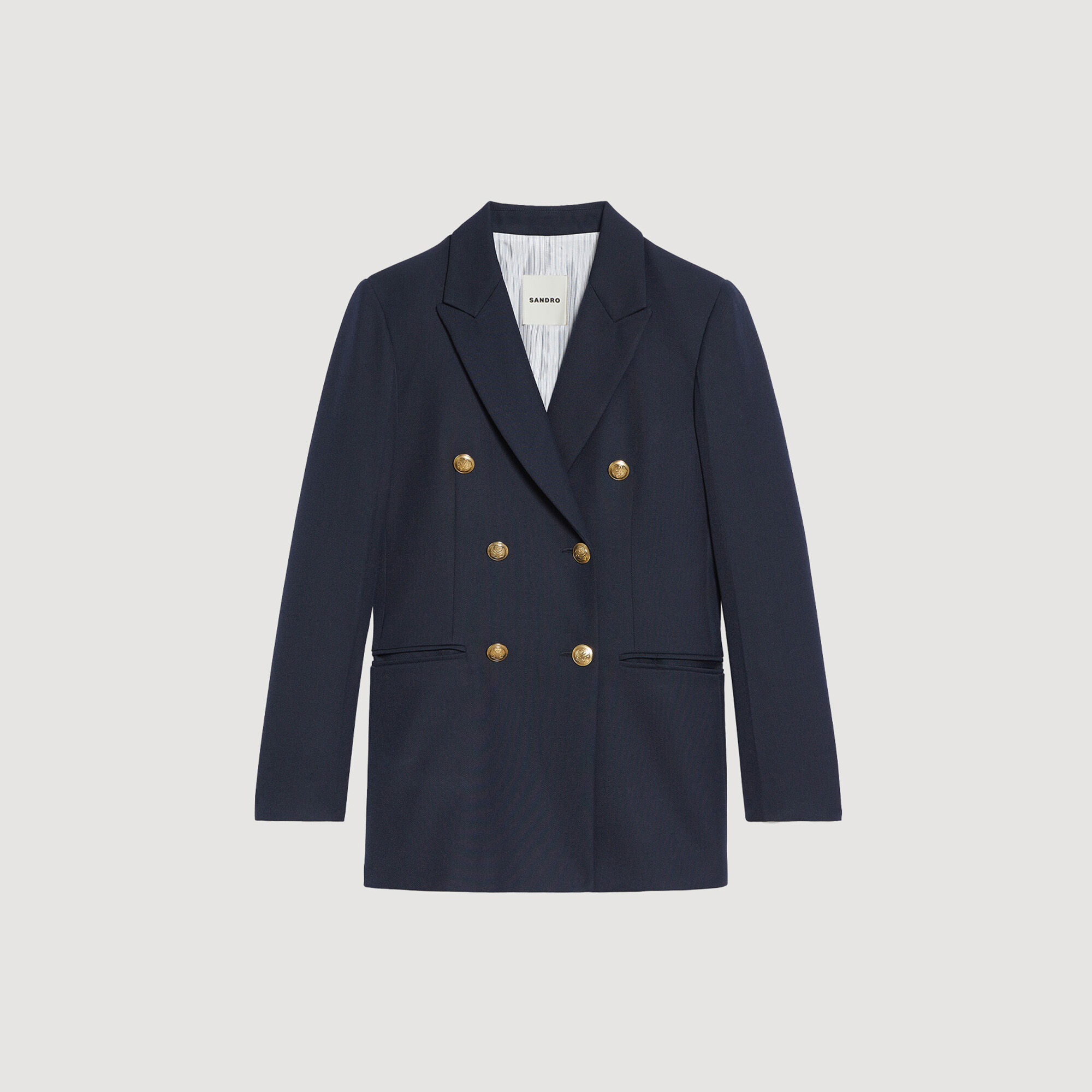 Veste de costume à double-breasted