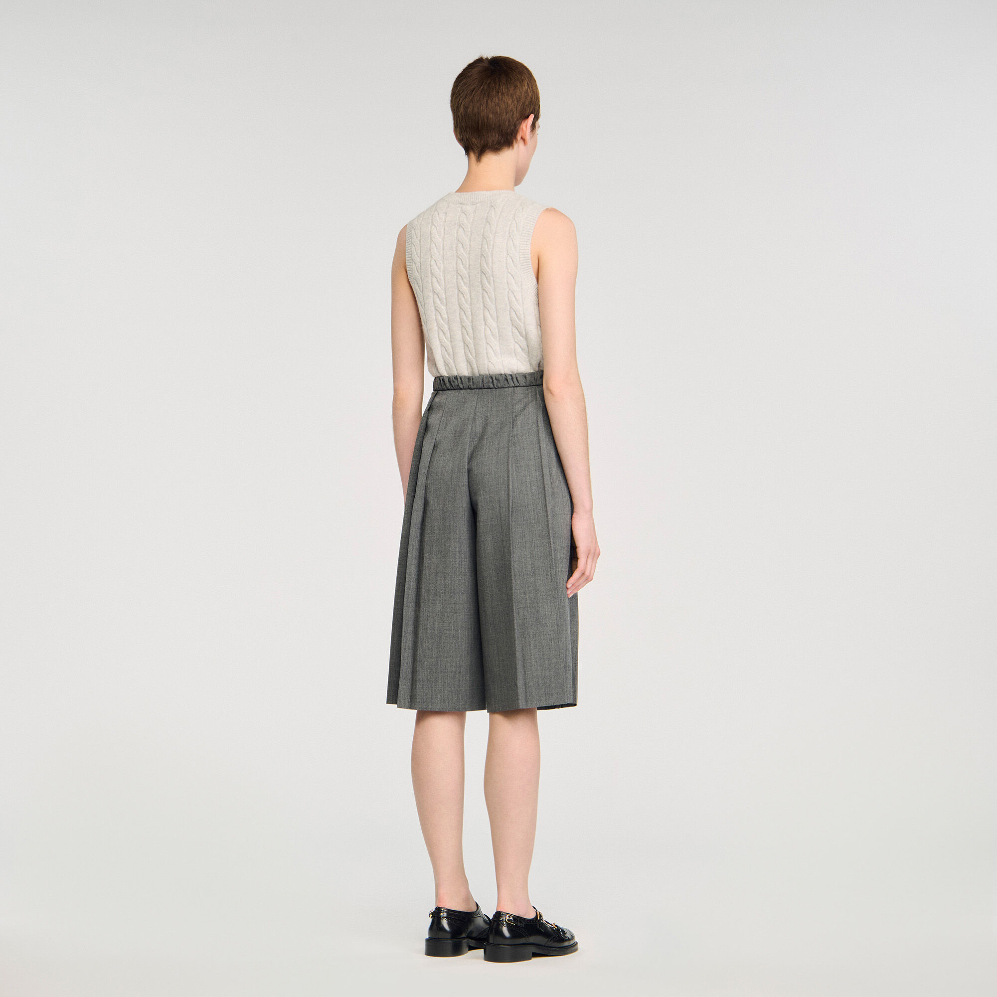 Shorts longs à pinces