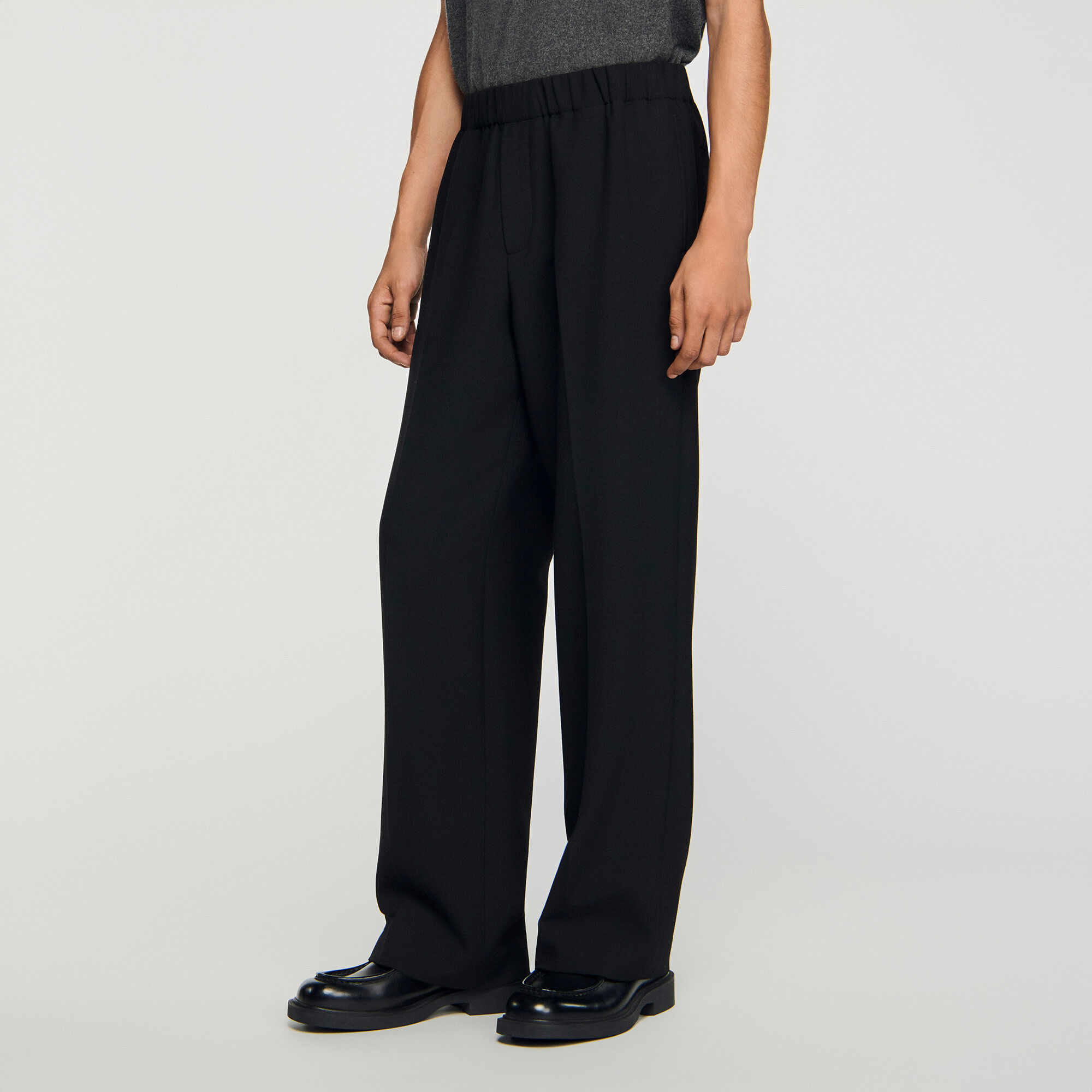 Pantalons à jambes larges
