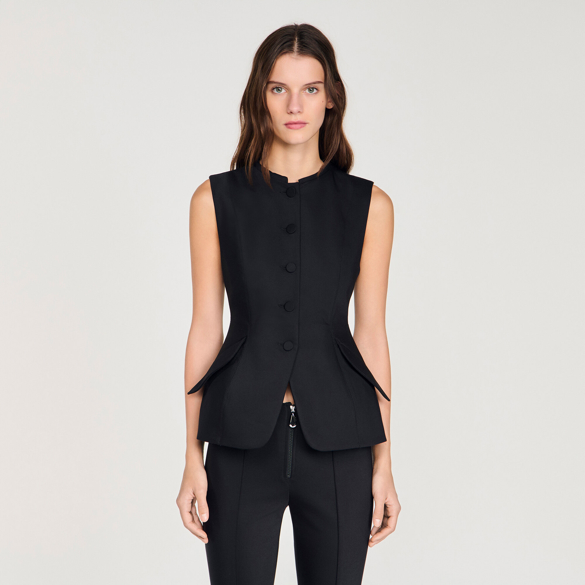 Gilet peplum
