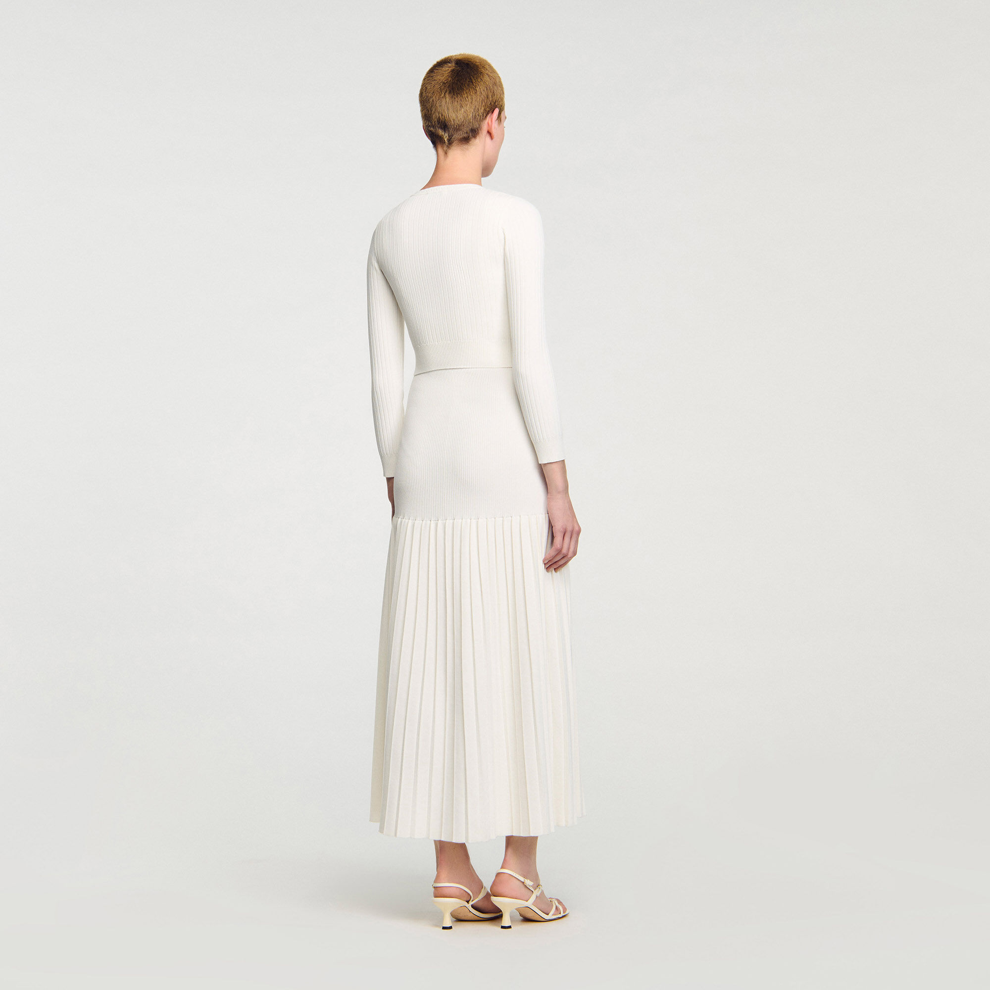 Cardigan en maille fine ajusté